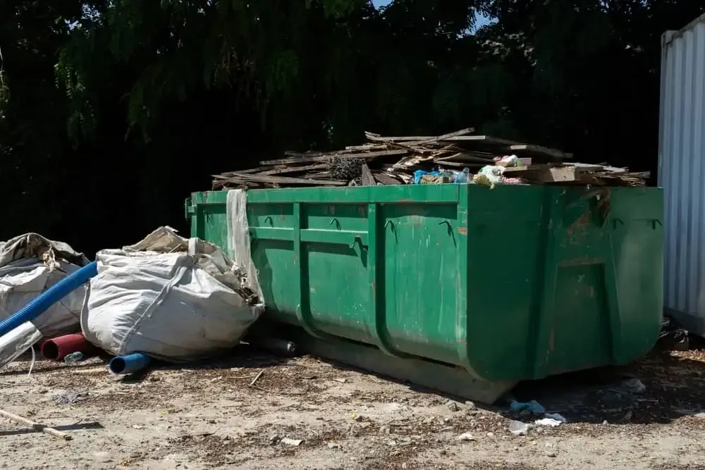 Green Dumpster